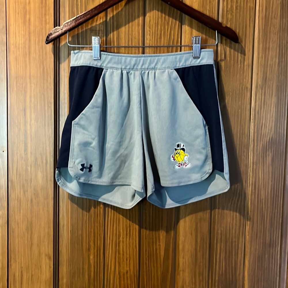 Gray under armor shorts